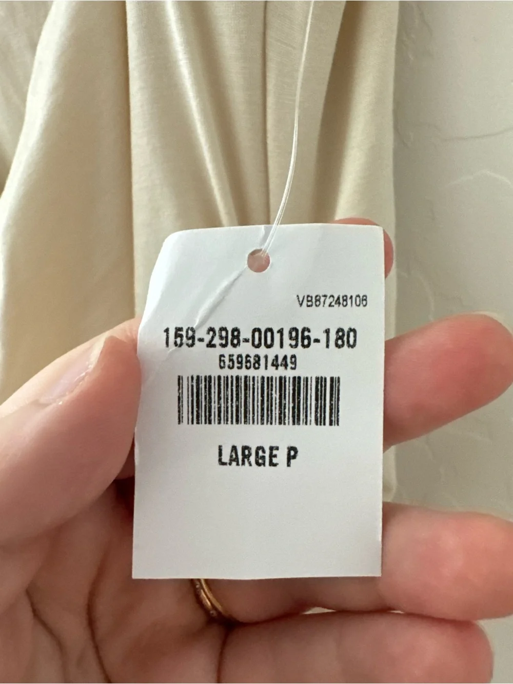 NWT Abercrombie & Fitch modal Cream Draped Cowl Maxi Dress